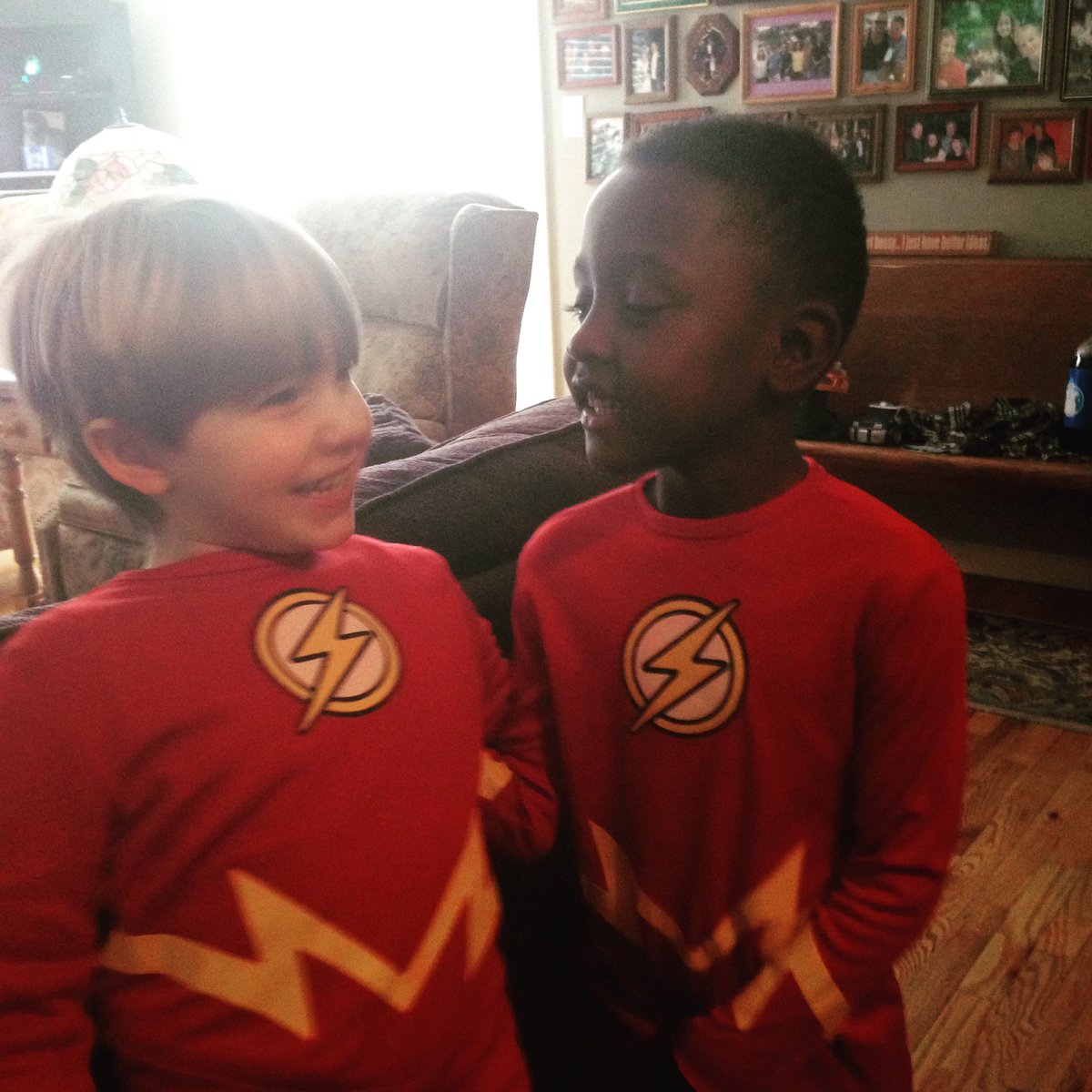 RealCoachK's tweet photo. You've heard of the #SplashBrothers but now it's time to meet the #FlashBrothers. https://t.co/T9opMKXWYu