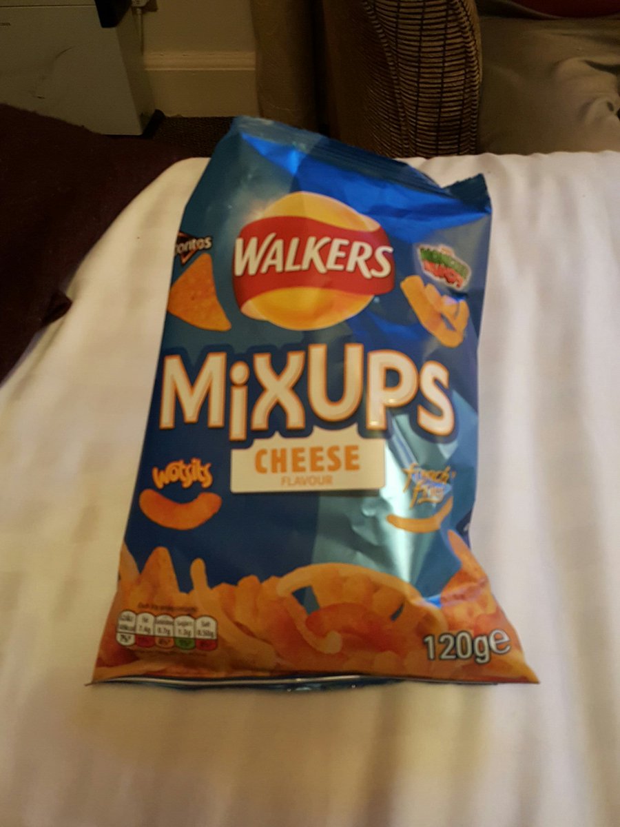 eggsiseggs123's tweet photo. Cheers @walkers_crisps for a great invention. @PoshBurke and I thoroughly enjoyed x https://t.co/ZqQfvXGvK3