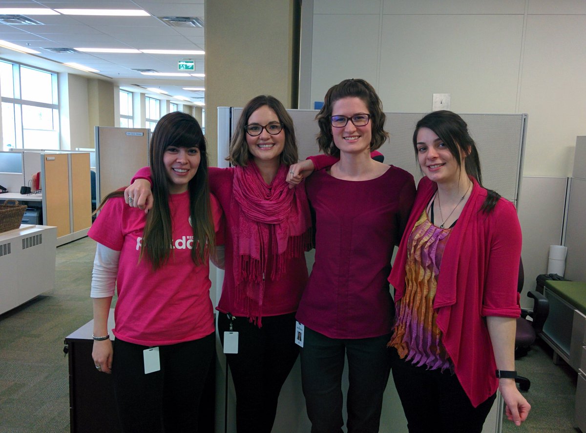 Celebrating Pink Day 2017! #PinkDayNB @canredcrossnb