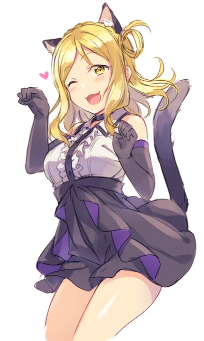 寝る前ににゃんな鞠莉ちゃん! 