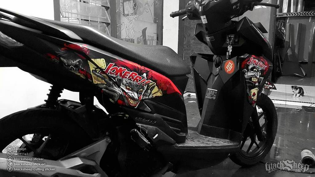 Blacksheep Stick Art On Twitter Finished Vario 150 Joker Dark