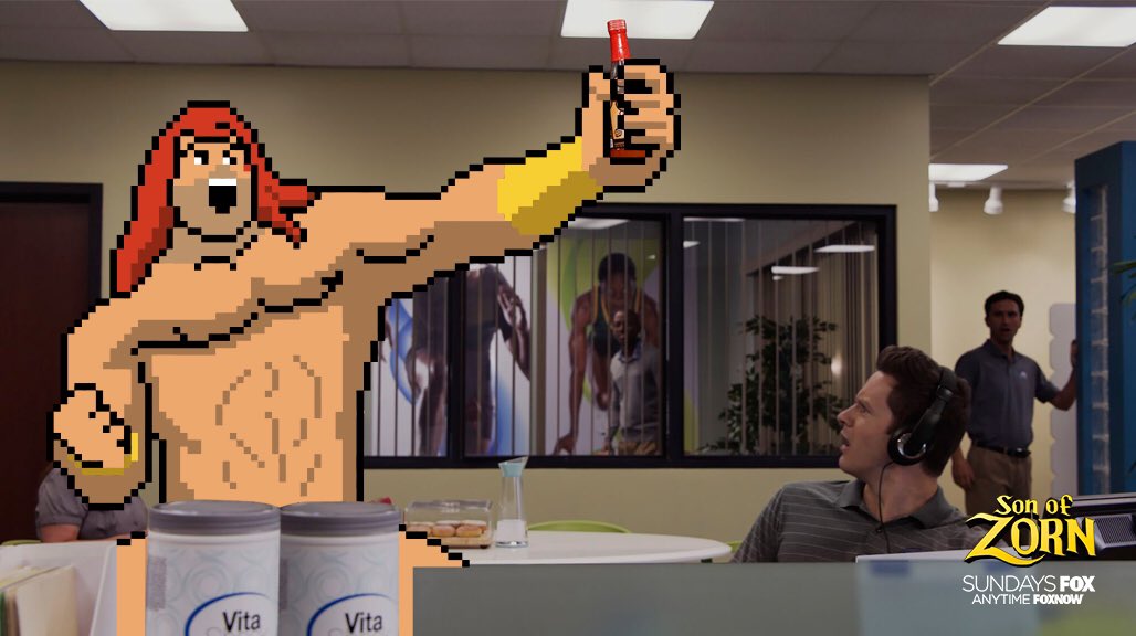 The ever-powerful hot sauce. #SonOfZorn