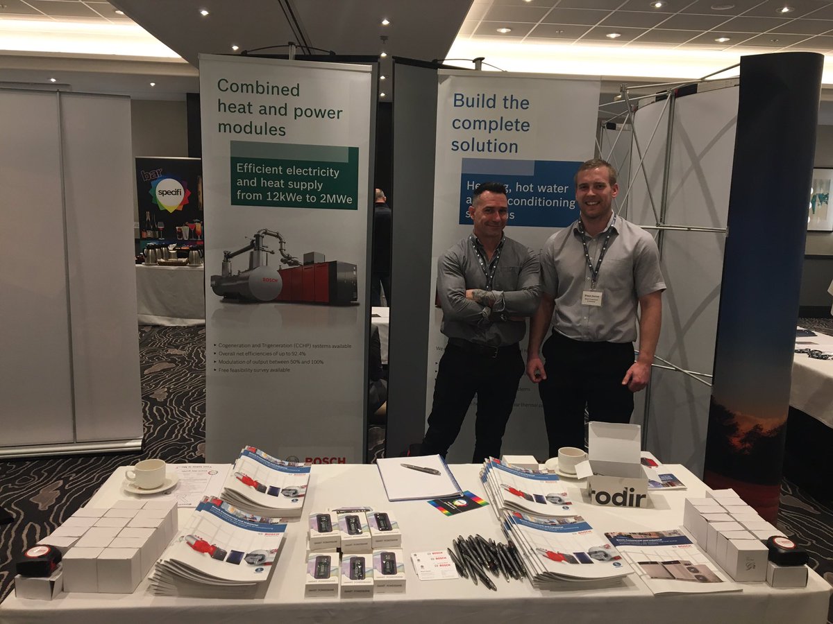 Great turnout at our 1st Services event in Leeds! Here are the guys from <a href="/BoschHeating_UK/">Bosch Heating UK</a>.