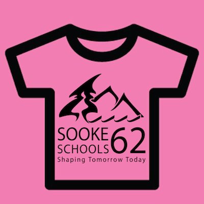 supesd62's tweet photo. Proudly wearing my pink today for #PinkShirtDay! Awesome to see our entire district #SD62 wear pink to support anti bullying. https://t.co/cAU3jNLTDX