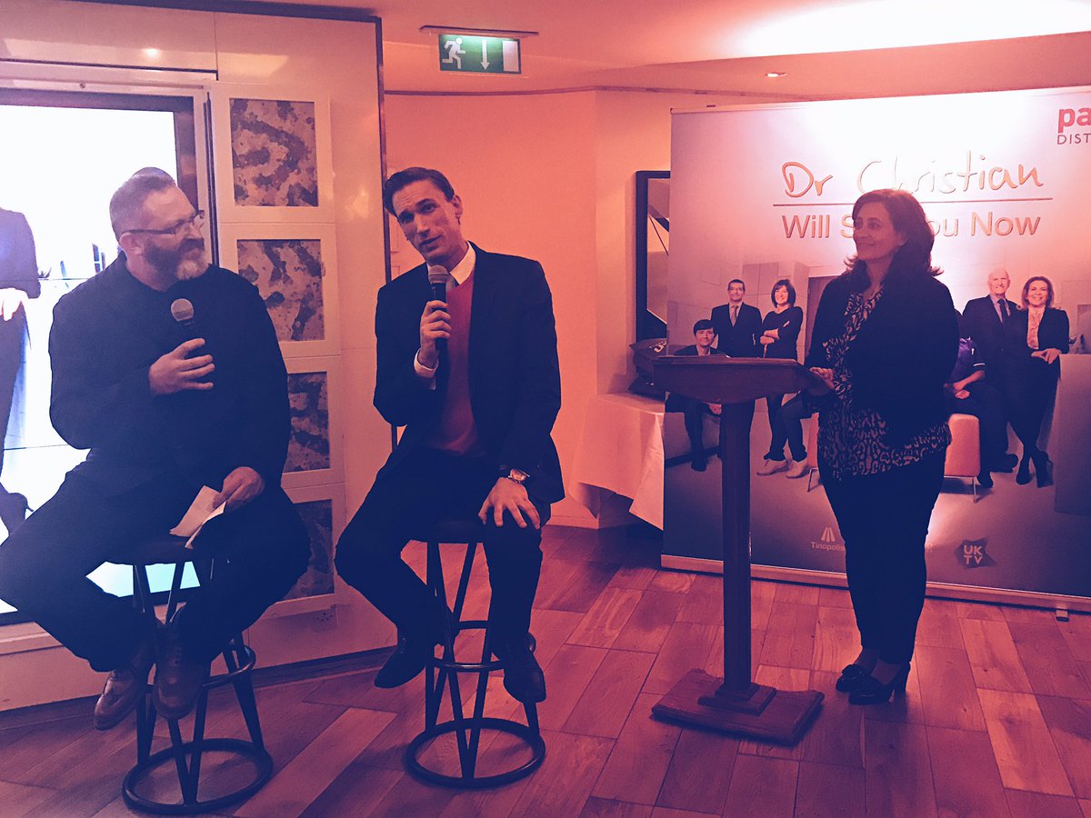 FRComms's tweet photo. Gr8 turnout for @PASSION_tvshows' showcase. Can't wait for @FirecrackerFilm's @DoctorChristian Will See You Now & the return of @RobotWarsUK https://t.co/O8lwY4BFuf