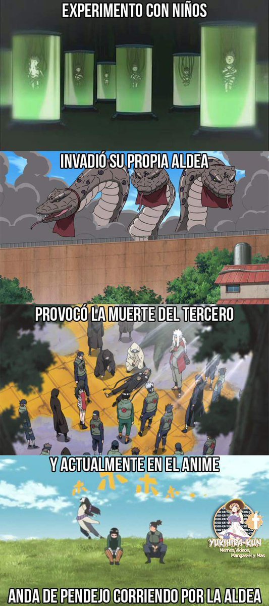 Orochimaru e.e xD Hola! #invencibles