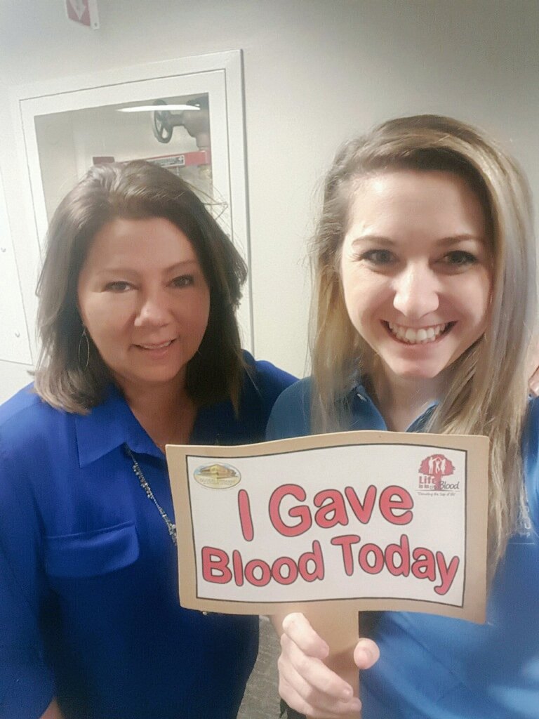 ashleygossen's tweet photo. #TeamGSMP proud to represent @GSMPtweets at @CTMC_SanMarcos Blood Drive today! Drive goes until 1p in Classroom 1! Thanks, CTMC! https://t.co/XSKNeWFMlP