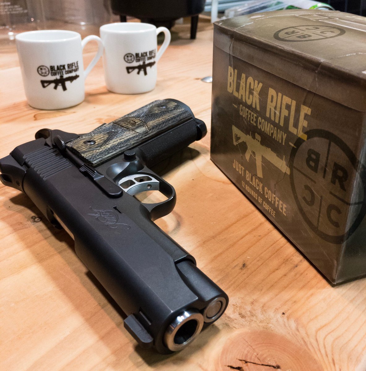 blckriflecoffee's tweet photo. If this gets 100 retweets we will do a giveaway!!  Show us what you are working with!!  #brcc https://t.co/jlWj54e4Nj
