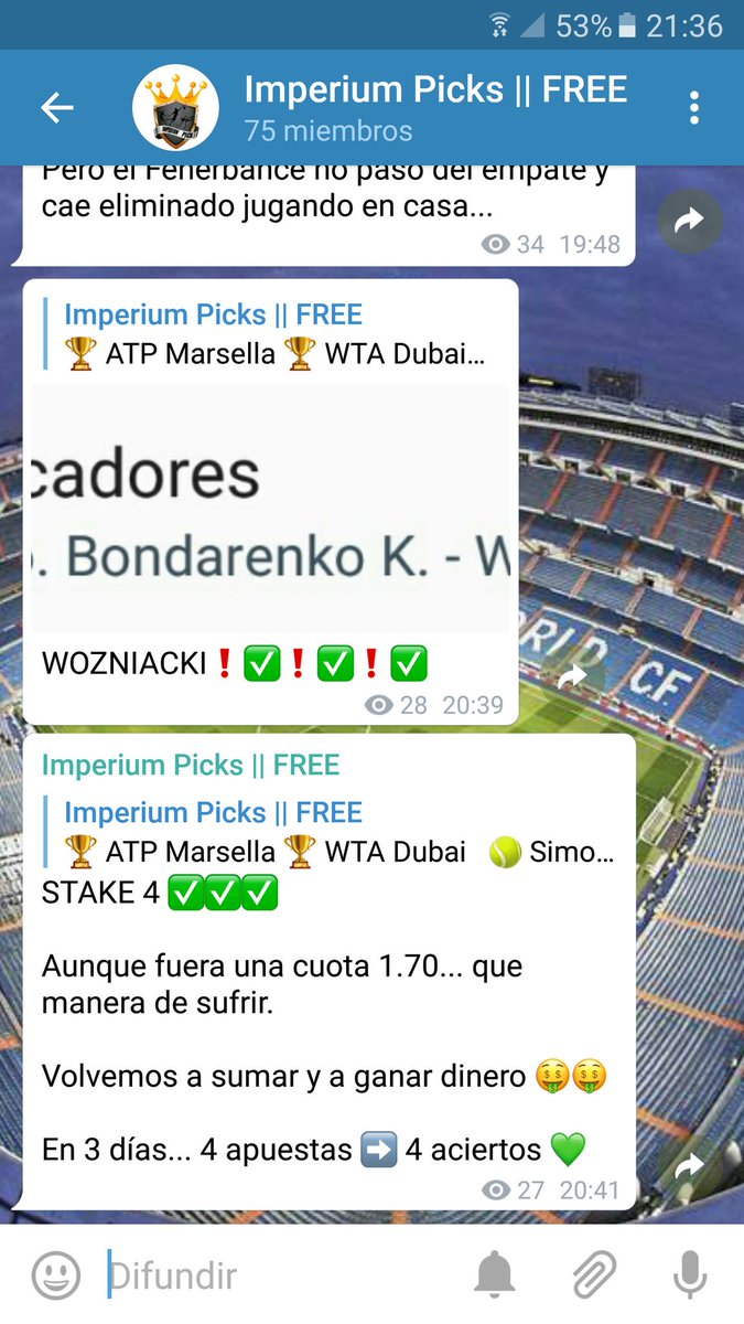 ImperiumPicksTG's tweet photo. Ayer regalamos un STAKE 5...

Hoy regalamos un STAKE 4 ✔✔✔

NO FALLAMOS 💸💸💸💸

https://t.co/404GtQN3Lk https://t.co/SNxB3uayTe