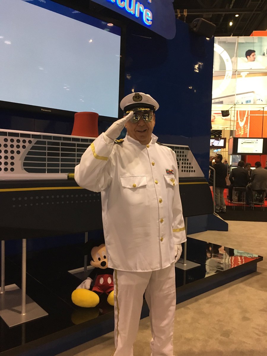 MedicompSys's tweet photo. Catch the captain at the #Cruise giveaway today at 3 PM – Medicomp Booth 2303 | #HIMSS17 #EmpowerHIT https://t.co/0hl6srFNpn