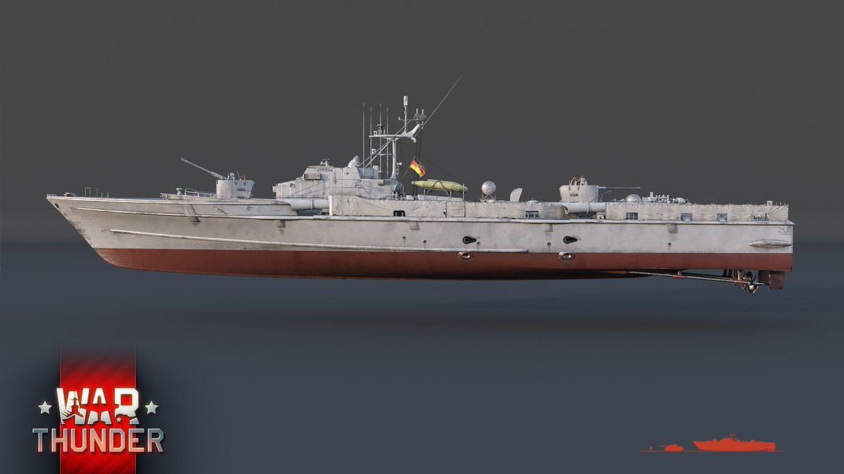 WarThunderDE's tweet image. Ein neues #Schnellboot für #Deutschland 🇩🇪: Klasse 140 "Jaguar" der #Bundesmarine! Bald bei #WarThunder! bit.ly/DEt140sbWT