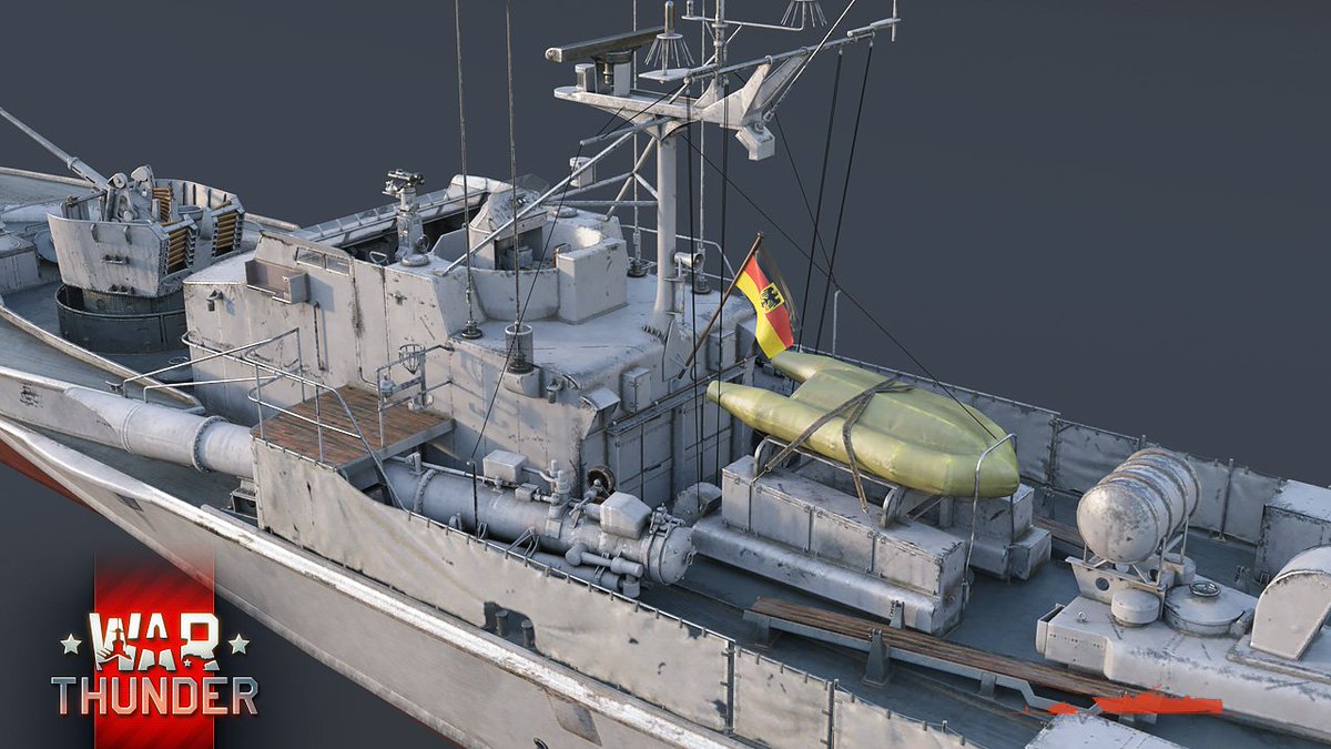 WarThunderDE's tweet image. Ein neues #Schnellboot für #Deutschland 🇩🇪: Klasse 140 "Jaguar" der #Bundesmarine! Bald bei #WarThunder! bit.ly/DEt140sbWT