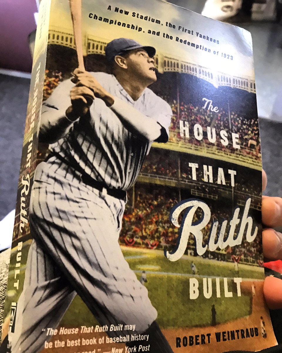 fatvet80's tweet photo. Love reading about Baseball history....
#mlb #thehousethatruthbuilt #yankees @Yankees @MLB @halloffame https://t.co/k6ZaNWKs4I