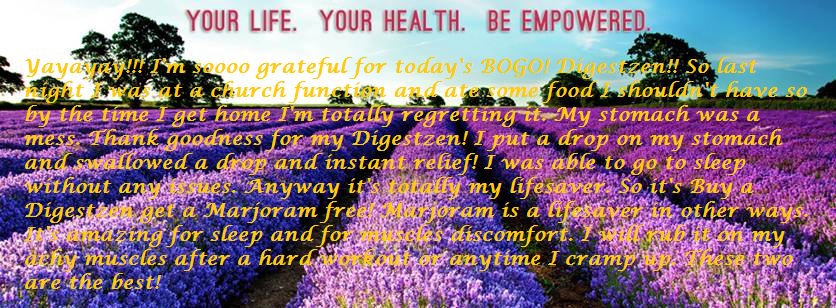 TheEssentialO's tweet photo. Yayayay!!! I'm soooo grateful for today's BOGO! Digestzen!! So last night I was at a church function and ate some food I shouldn't have so.. https://t.co/DrGp4LFlpw