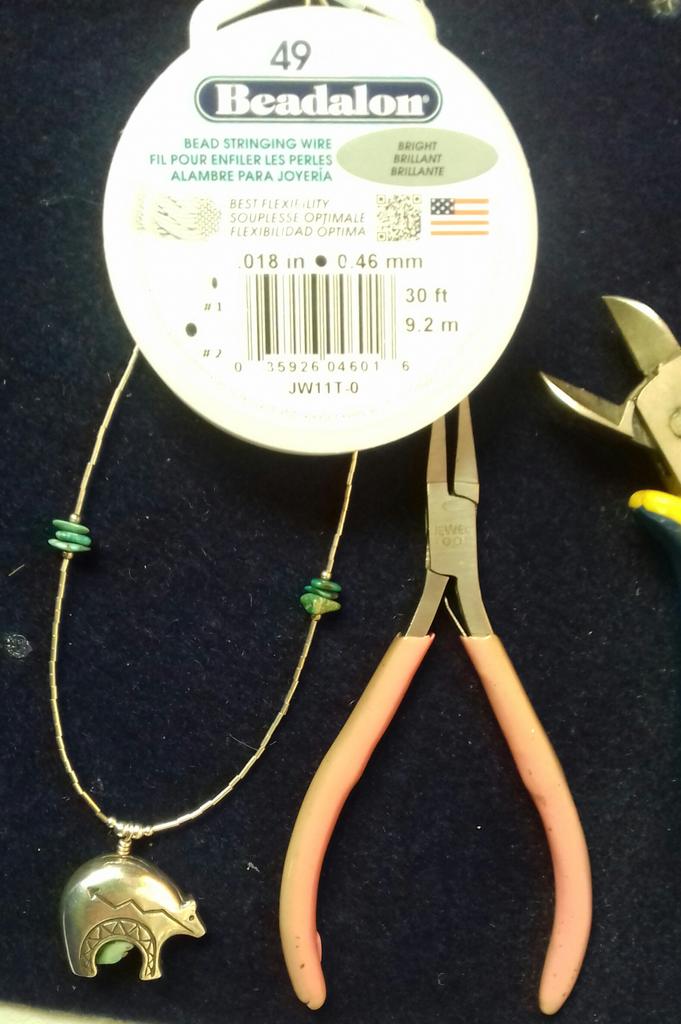 glasshousegall's tweet photo. Beloved broken necklace remade. #jewelleryrepairs #BeadBar #jewelleryhospital #bespokejewellery https://t.co/AVOoQJJmIg