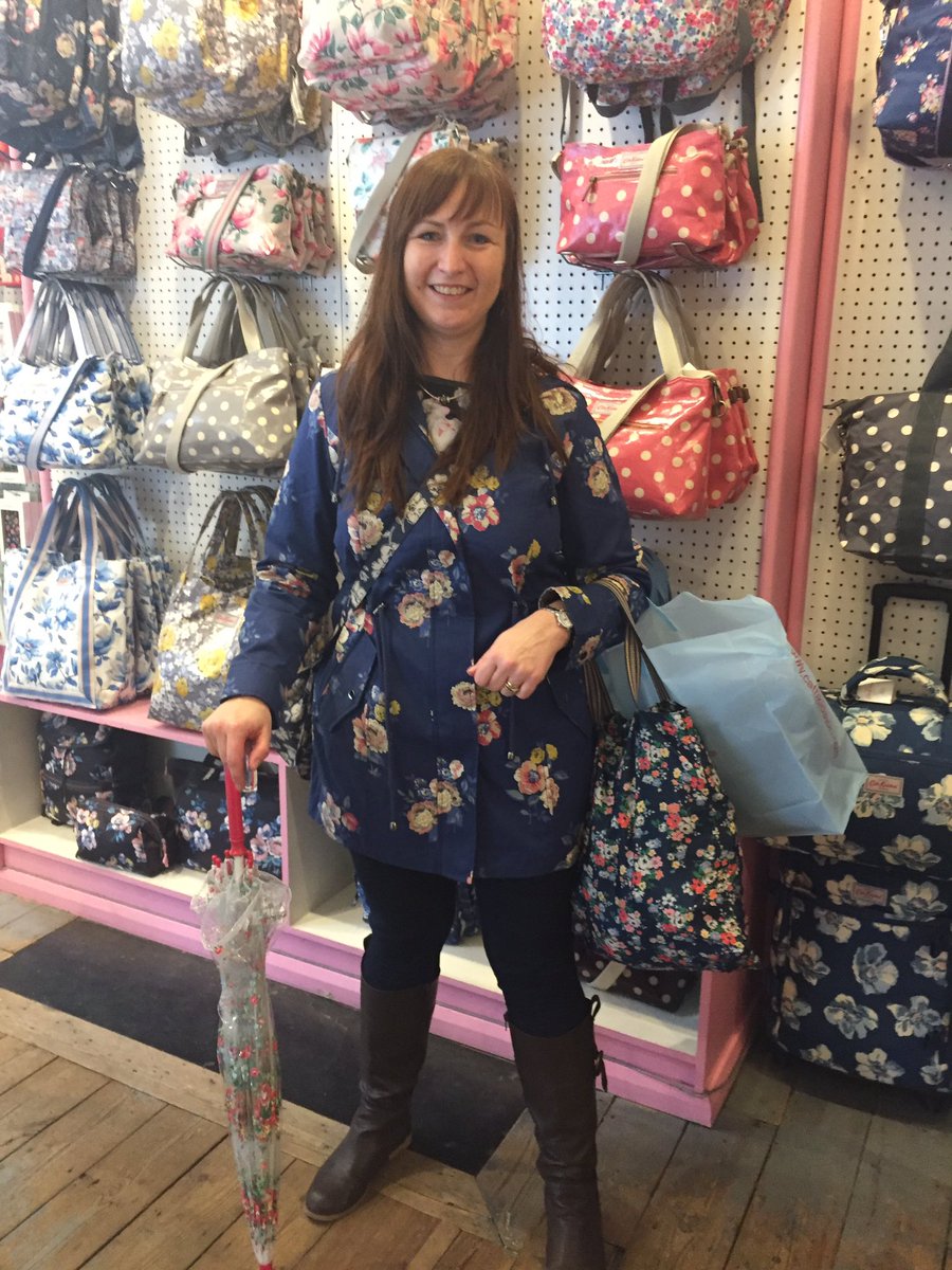 swardmal's tweet photo. @Cath_Kidston my birthday trip to CK Bristol Park St , my favourite store .totally in love ❤️ with my new coat x https://t.co/YgaTB67MBz