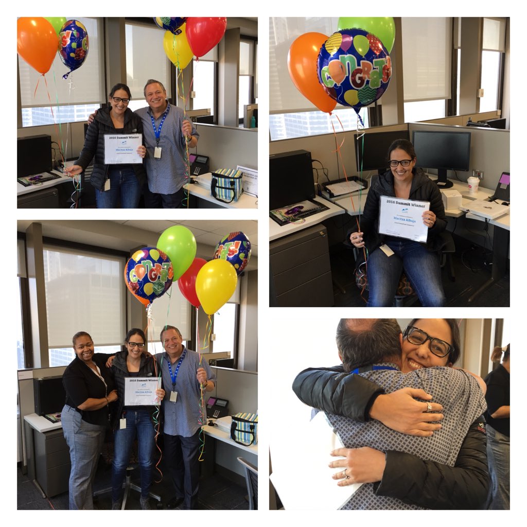 GIMoney9's tweet photo. From team @GIMoney9 Maritza!!! ๐๐พ @ATTChgo57 #TuggleNation #2016Summit #celebrate #toddsquad #kathiesKrew #lifeatATT https://t.co/Uz0ojecUwu