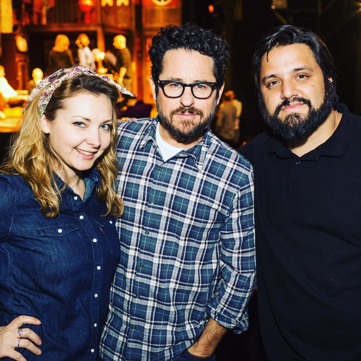 theamzi's tweet photo. Fun day filming with #JJAbrams #lensflare #epic photo thanks to @darren_bell when you need that moment captured he's there! 👌🏽 https://t.co/fwbBNbWq1W