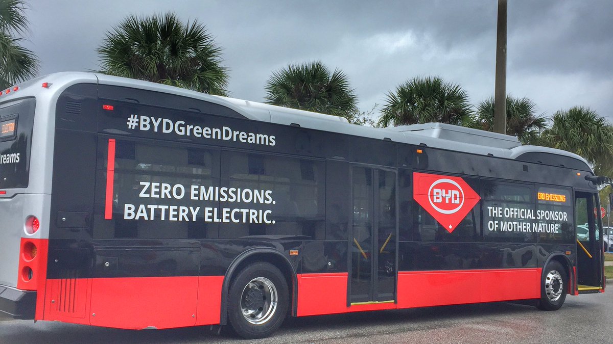 RidePSTA's tweet photo. Meet the new #electric #bus that will soon be coming to the PSTA fleet! #PSTAMovingForward https://t.co/rXYB9DkESX