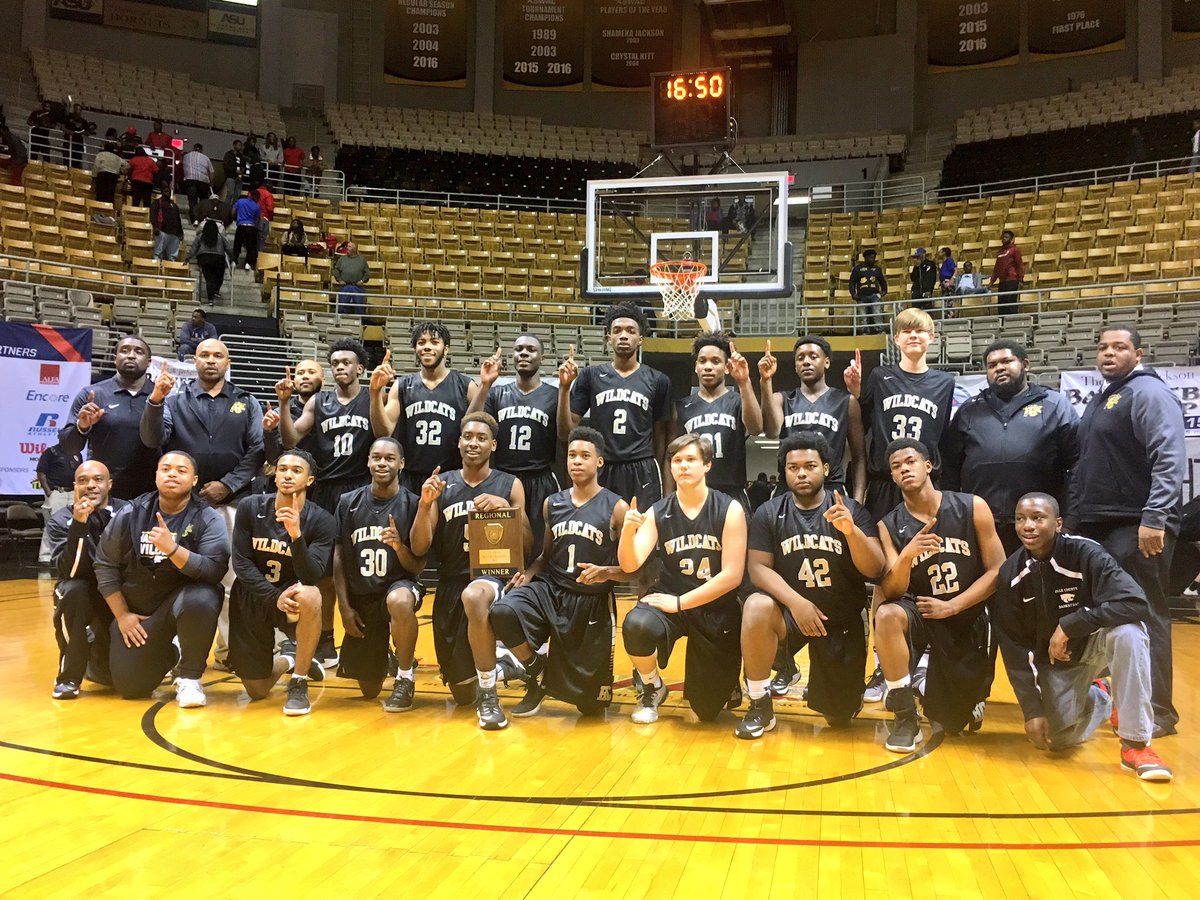 Your Class 4A, Central Regional champs, Hale County. Wildcats put