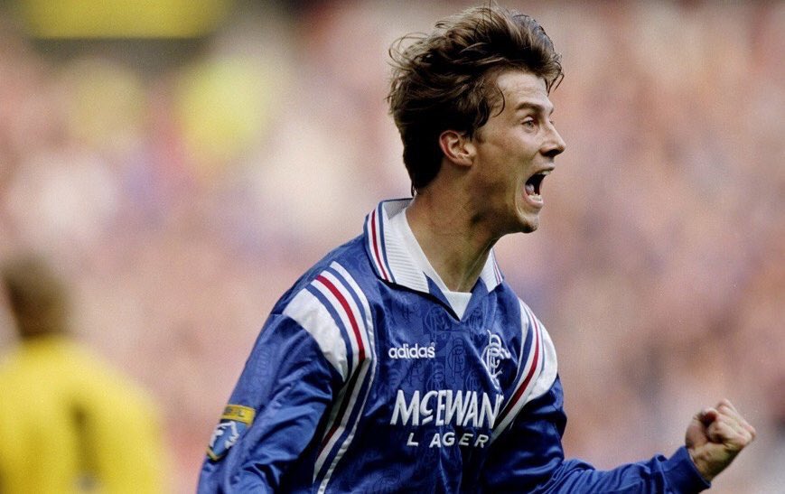 3 x Scottish PL   1 x League Cup 1 x Laudrup Final 1 x Ibrox legend  Happy birthday, Brian Laudrup 