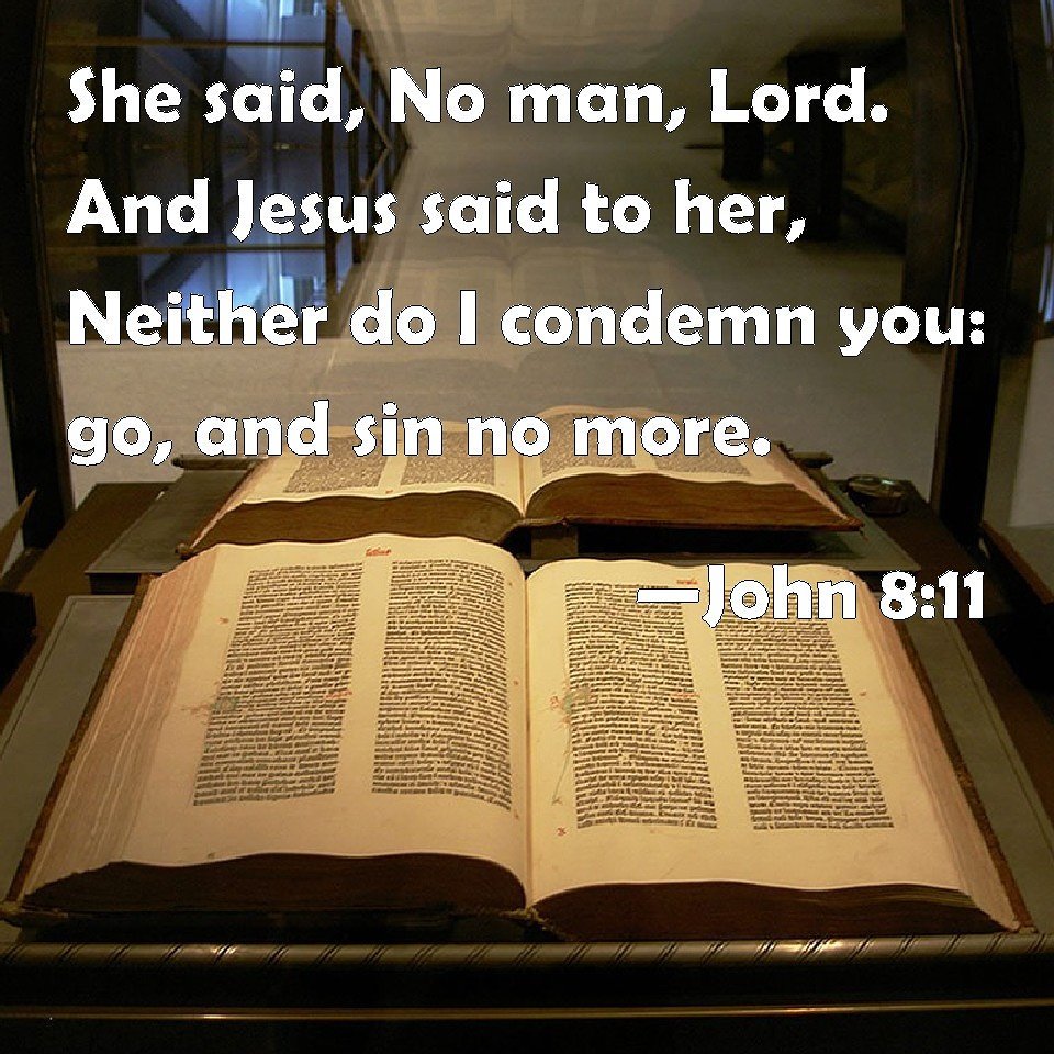 ShaneDS27's tweet photo. #NeitherdoIcondemnyou #Jesusdeclared https://t.co/LpWw6FapmO
