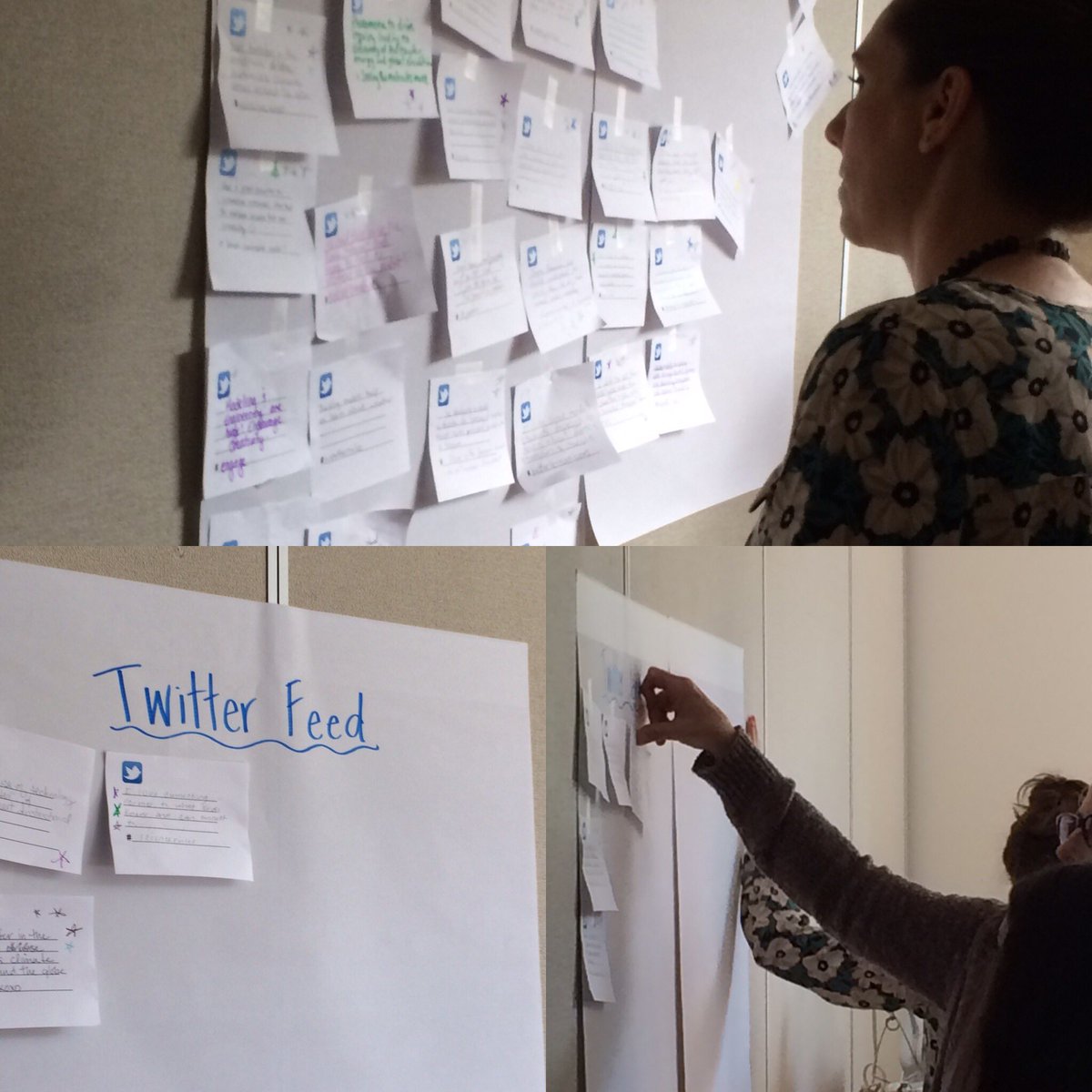 judyblakeney's tweet photo. .@freidland_becky checking out "tweets" from teachers about #NGSS #cangss s grade 6 segment 2 #capoteach https://t.co/UlLzvKo2Ja