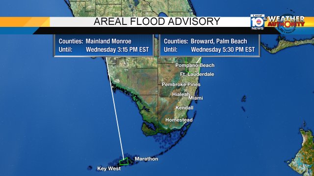 Local 10 WEATHER ALERT - Areal Flood Advisory issued for the highlighted areas. More info bit.ly/krCDQ?utm_medi… https://t.co/TMLYwYIOPY
