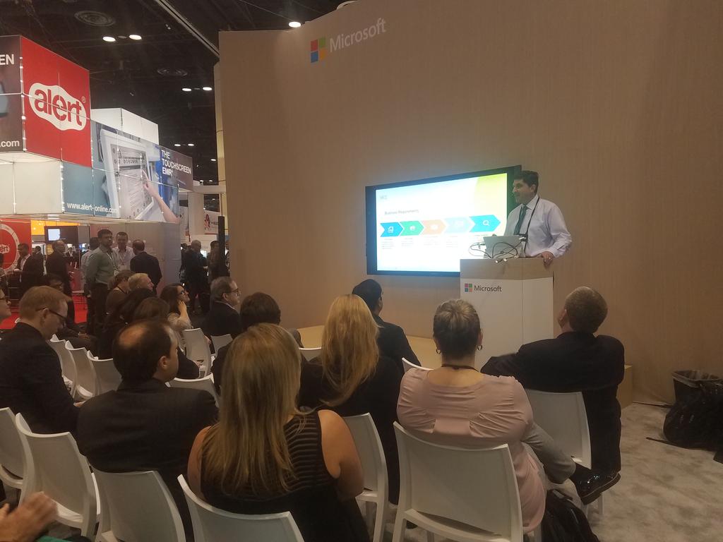 ArtemisDaphnis's tweet photo. Dr. Ramadan-Jradi, VP MultiCare Connected Care on needing trusted partner like @RelayHealth to help create Data Fdn for VBC #himss17 B. 2509 https://t.co/pIli6HrFx1