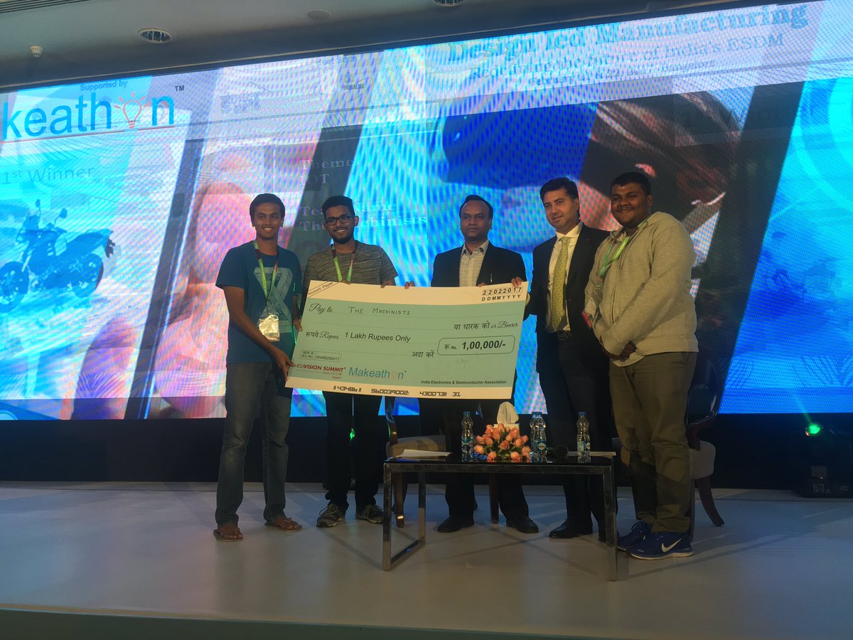 PriyankKharge's tweet photo. It was a great privilege to be at the MAKEATHON award where some of the best startups at @IESA_VS were awarded https://t.co/pkEb7YRtfG