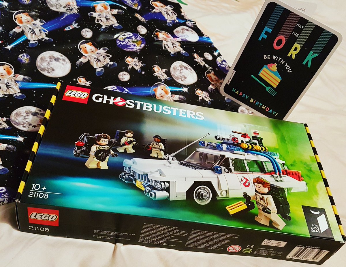 MotleyPaul's tweet photo. Best #lego #present ever! #legoghostbuster https://t.co/6Hn95I91zu