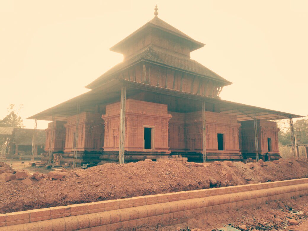 jayarevathi's tweet photo. An unfinished temple is an unfinished history in need of reclaiming. @OGSaffron https://t.co/XrDX1P3h9b
