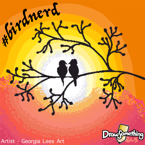 #WednesdayWisdom HAPPINESS IS... #birding🕊️🐦
We’ve got #birds of every feather in the brand new #event BIRD NERD🐧 on #DrawSomething🎨