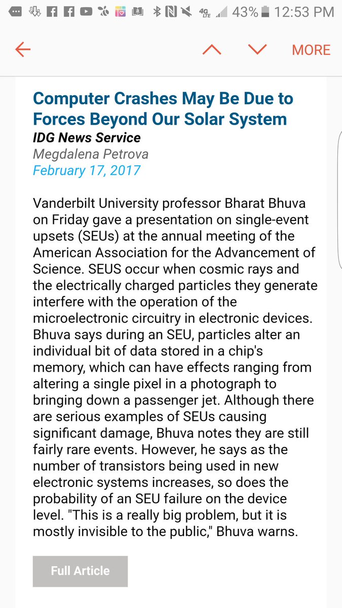 MonaJalal_'s tweet image. What I have been doing research back in 2010 #SEU #SingleEventUpset #FaultTolerantSystems #reliability #FaultTolerance #CosmicRays