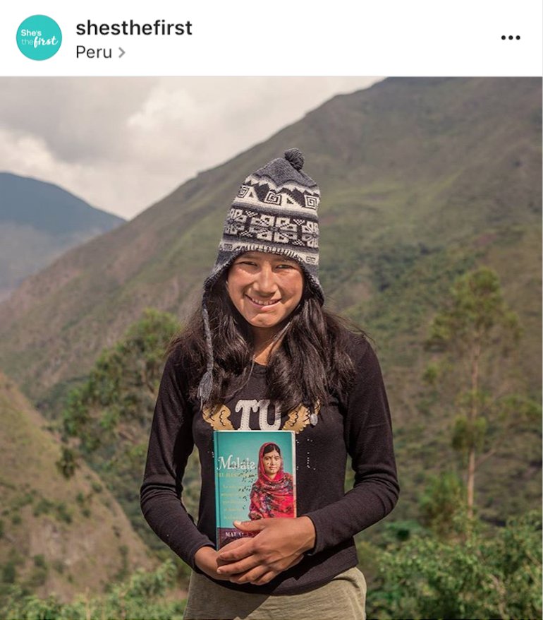 MalalaFund's tweet image. We're thrilled to see Nayda and girls around the world finding inspiration in Malala's story. Thanks @shesthefirst for sharing!