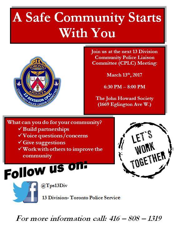 TPS13Div's tweet photo. Save the date. Our next #D13CPLC meeting is March 13th. Hope to see you there! #community #workingtogether #safety https://t.co/OXjwqqR1lg