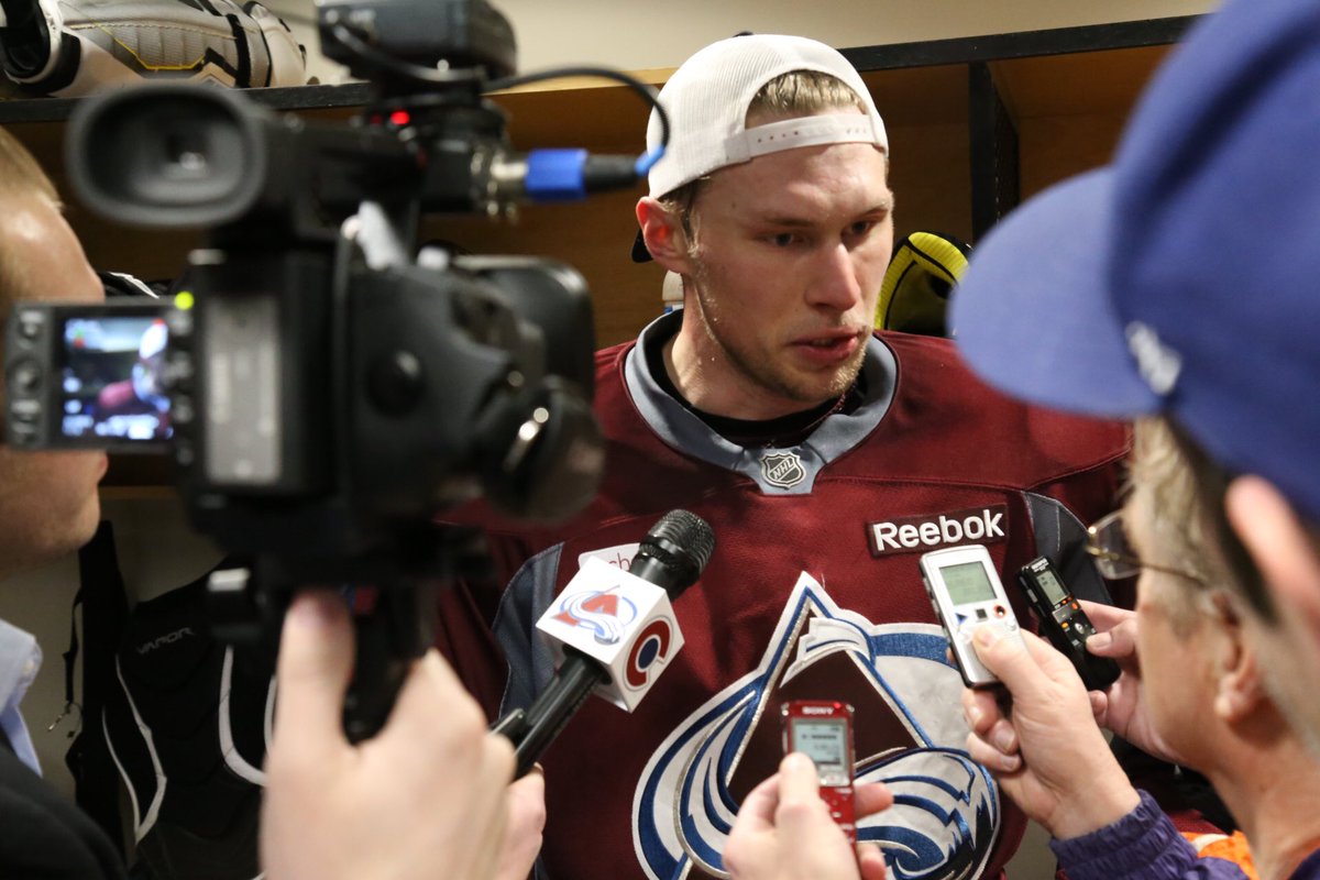 "If all goes well, I'm going to play Saturday at home."  #GoAvsGo https://t.co/b1rAaipy1i