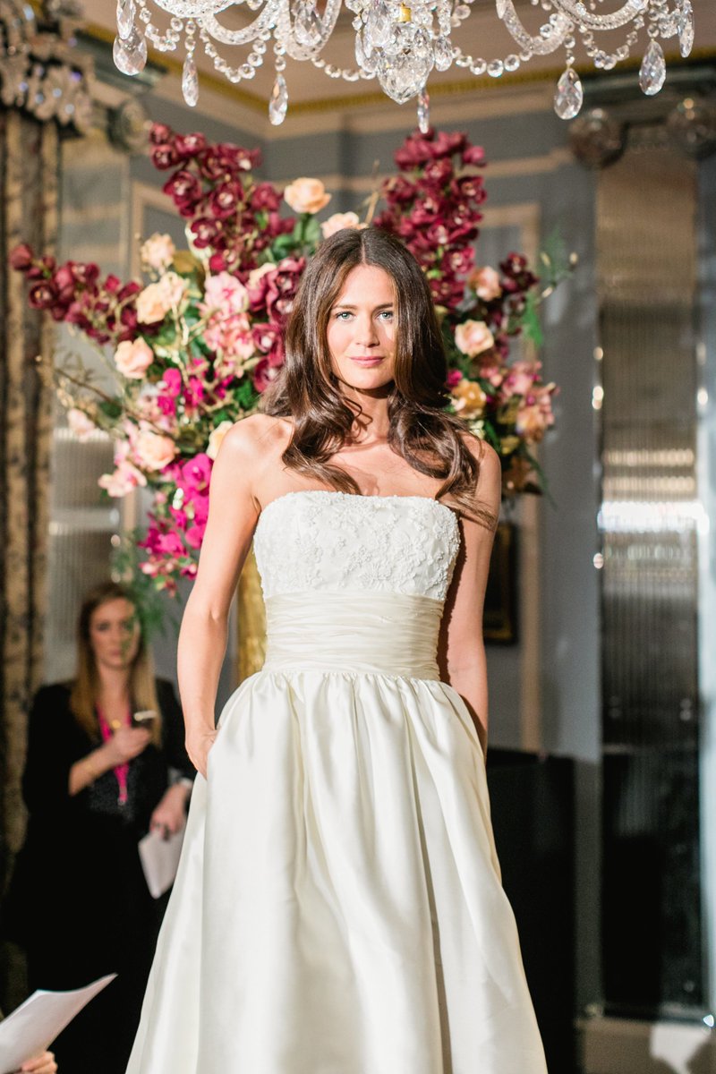 An evening with @Bridesmagazine creating couture bridal looks and consultations for the Brides Reader Event at <a href="/TheLanesborough/">The Lanesborough</a>