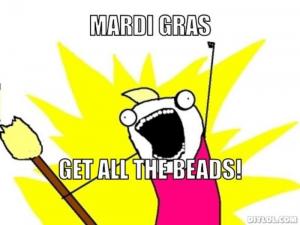 GalvansSocial's tweet photo. You bring the beads, we’ll bring the gumbo! 10% off our Louisiana gumbo for followers who are wearing #MardiGras beads/masks! #OaklandFood https://t.co/6OX94G2LFM
