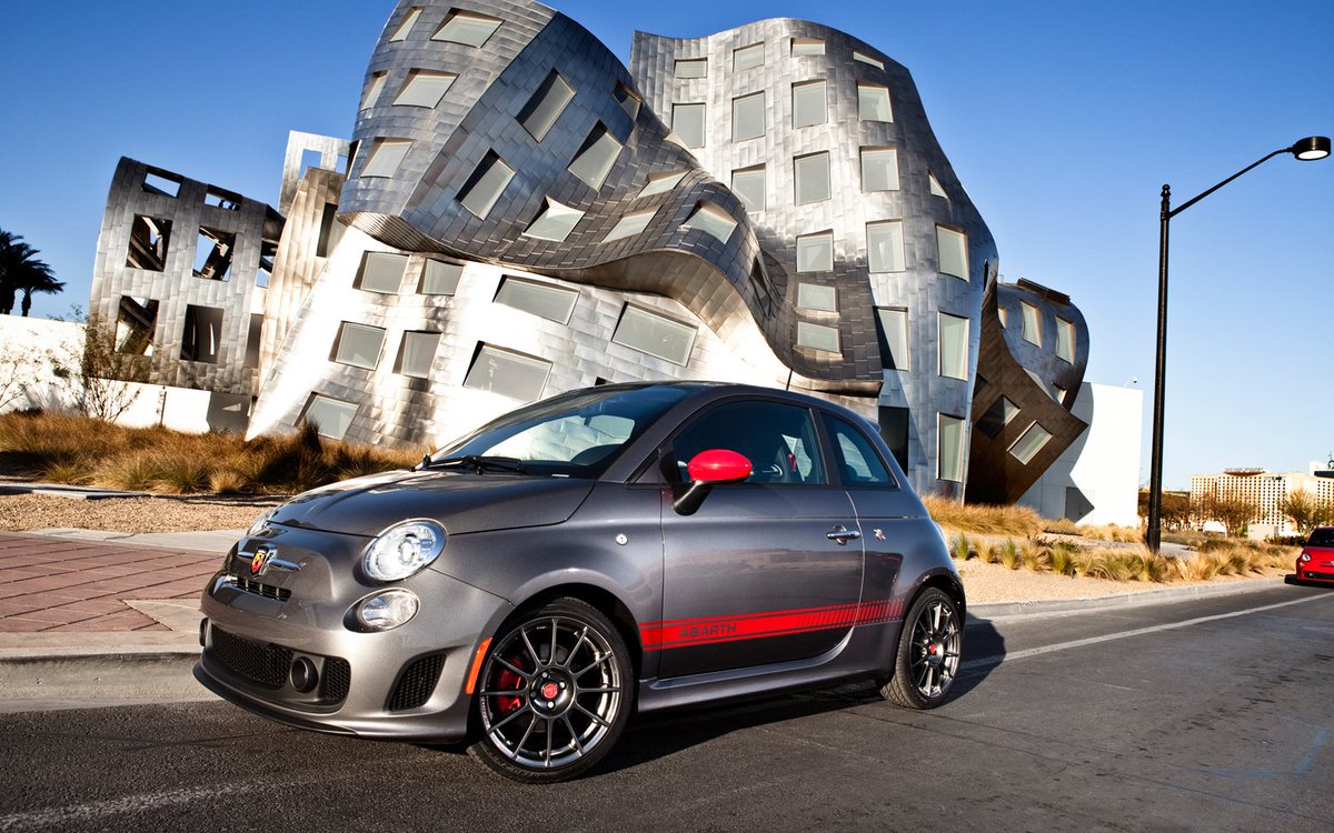 Street art. #Abarth #FIAT #CarCrushWednesday