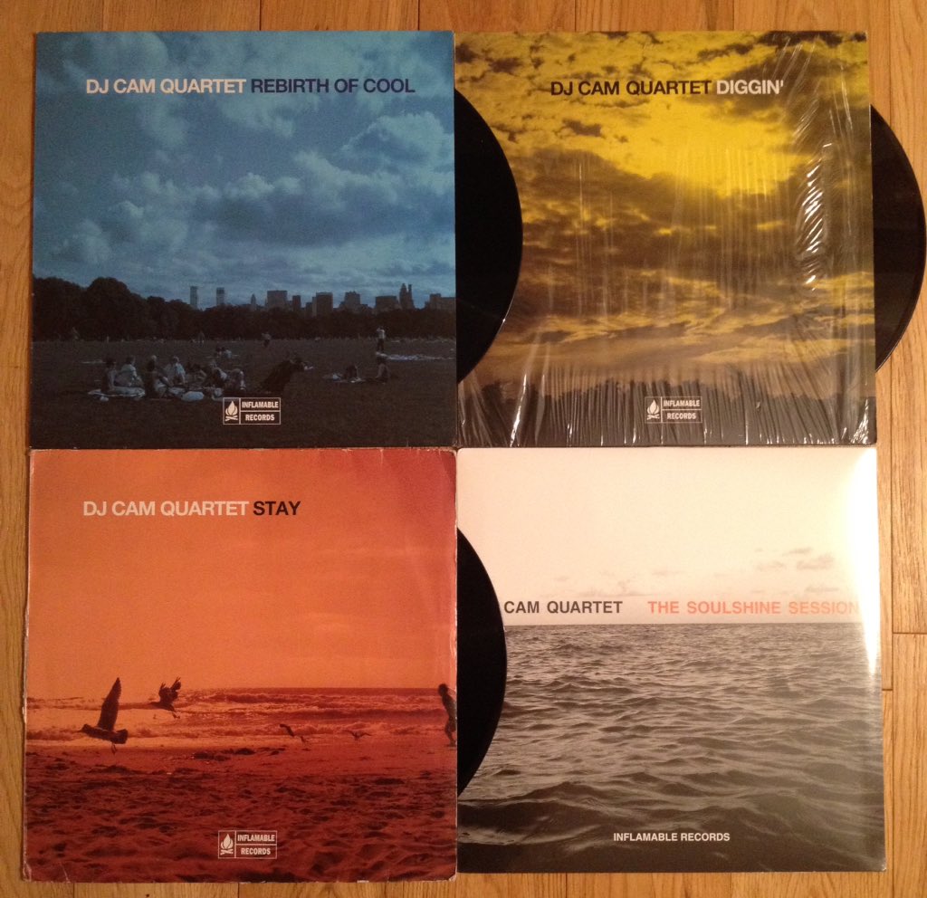 DJ Cam Quartet - Rebirth DJ CAM QUARTET 『REBIRTH OF COOL』 LP Of 