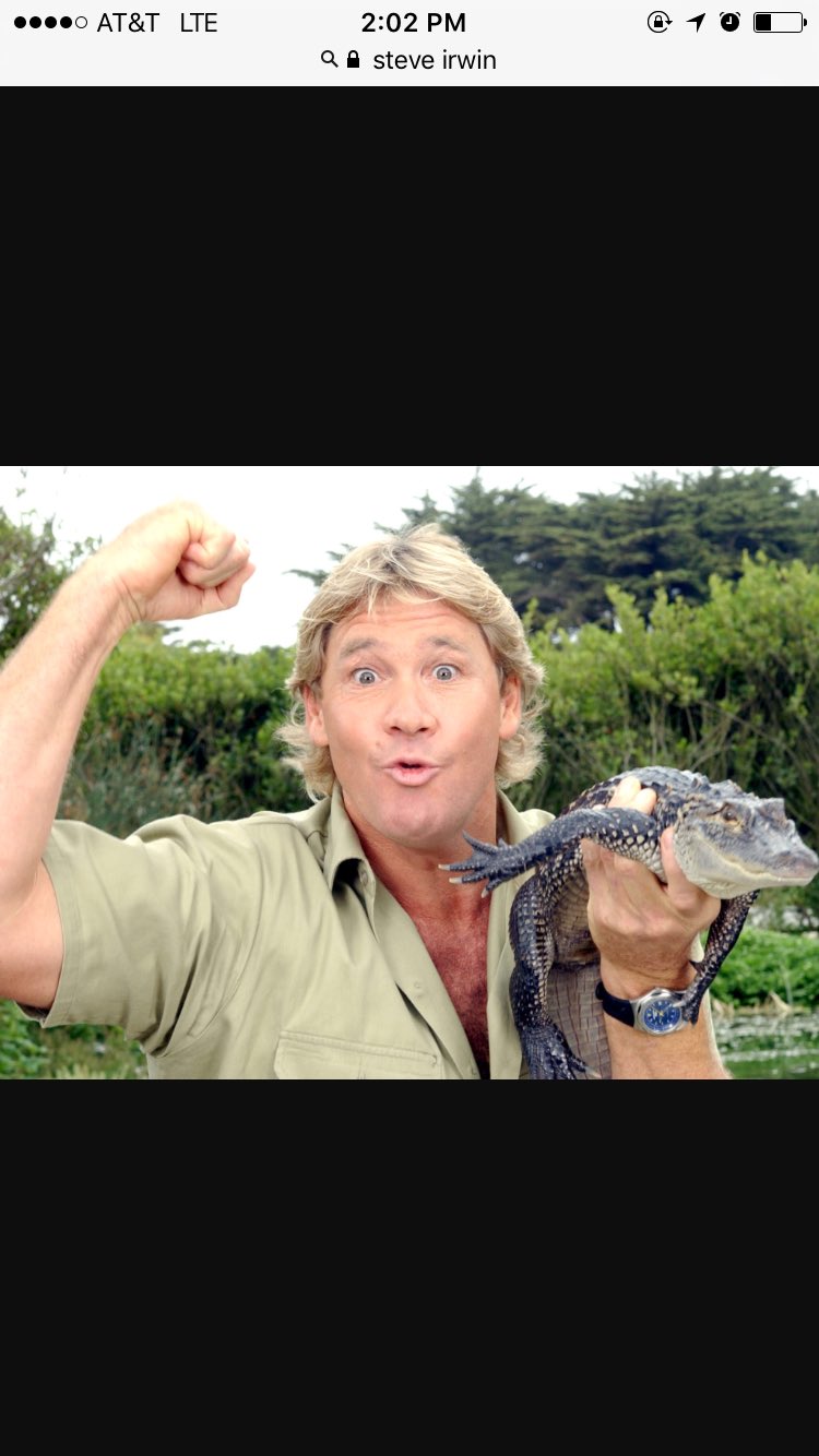 Happy Birthday to the badasses who have ever lived George Washington and Steve Irwin   