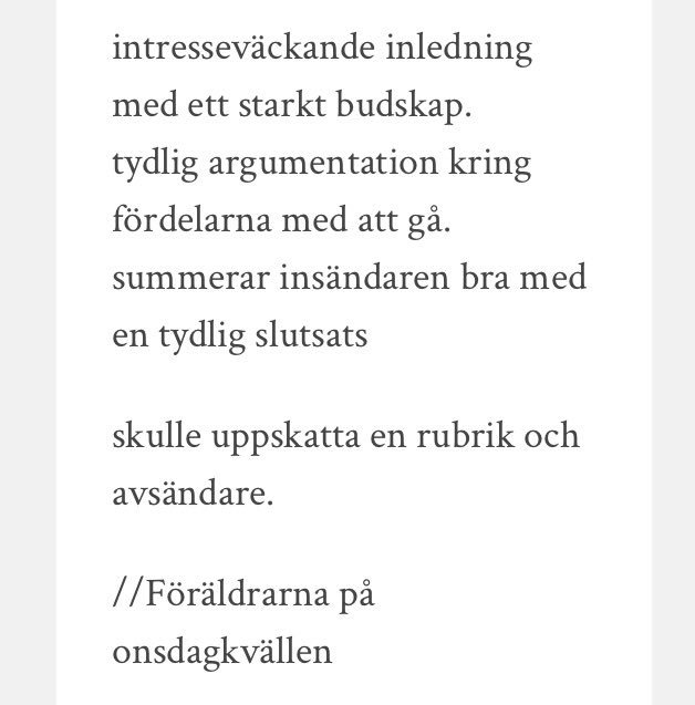 Vilket fantastiskt föräldramöte, tack alla som kom! Återstår att se om eleverna godkänner er återkoppling 😀 <a href="/Tegelhagen/">Tegelhagens skola</a> #solskol
