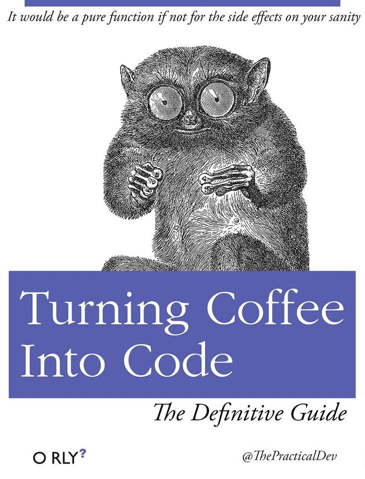Lmao. Turning coffee into code