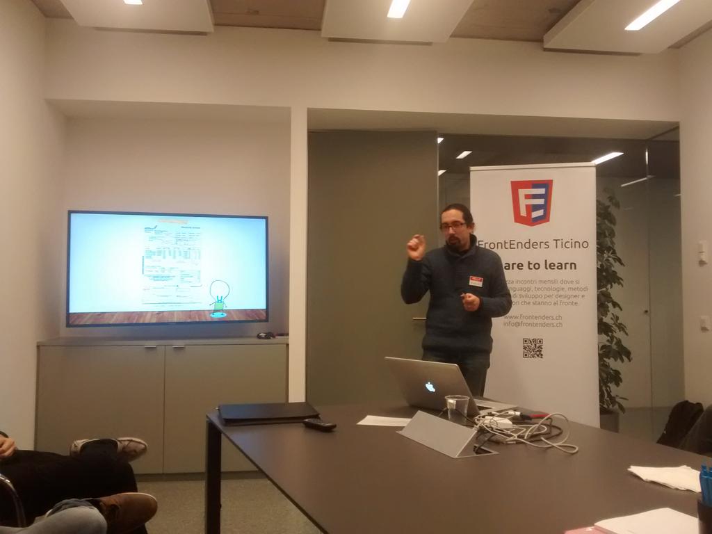 FrontEndersTI's tweet photo. Oggi @pasqualegr ci parla di #socialPower #ux #mobile #green #energy #sustainability https://t.co/yefDg7S2hE