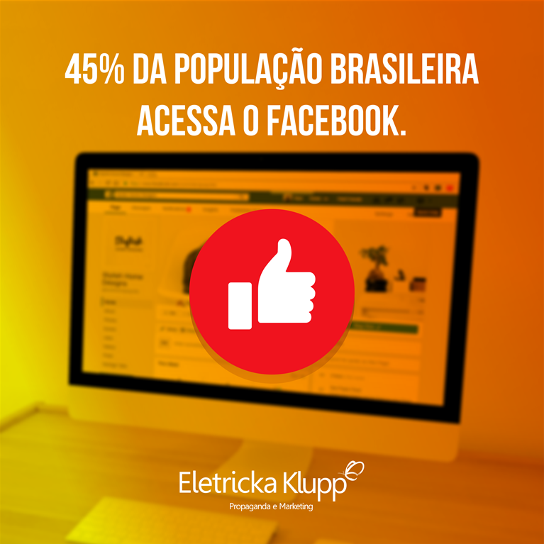 Eletricka's tweet photo. O Facebook é um grande meio de comunicação entre marcas e seus consumidores. https://t.co/B88LSfmlDX