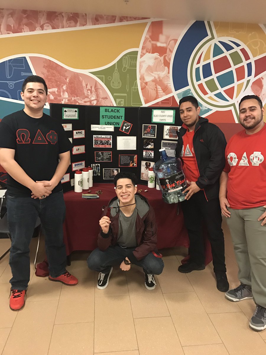 wsuBSU's tweet photo. THANK YOU to ODPhi Upsilon chapter @WSU_ODPhi for donating to our Bl👑ck History Month service project! #KnowledgeAndUnityThroughCommunity https://t.co/7qys5CJHxX