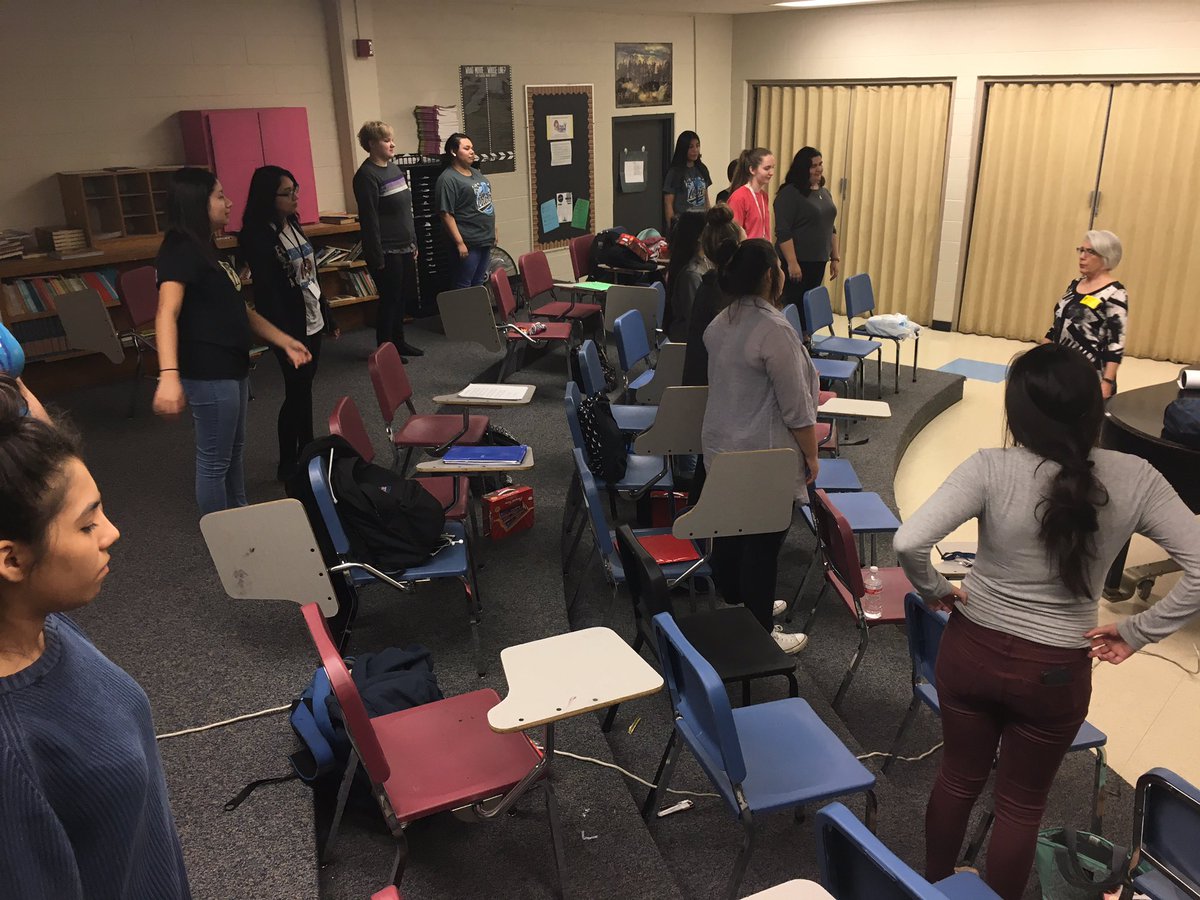S_Sanders_CISD's tweet photo. Mrs. McCoy from @TexasWesleyan is working with our @CastleberryISD CHS Choirs today! #castleberryisd #LionChoir https://t.co/eN19y7wUkX