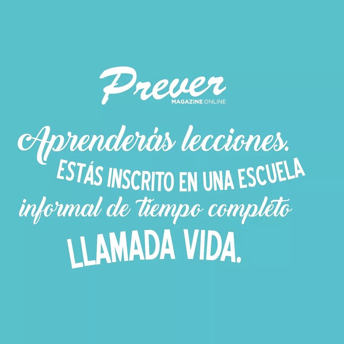 PreverMagazine's tweet image. #FrasesPrever Lo mas importante es aprender de todo lo que vivimos eso es lo que nos recuerda - Benjamin Franklin #PreverMagazine