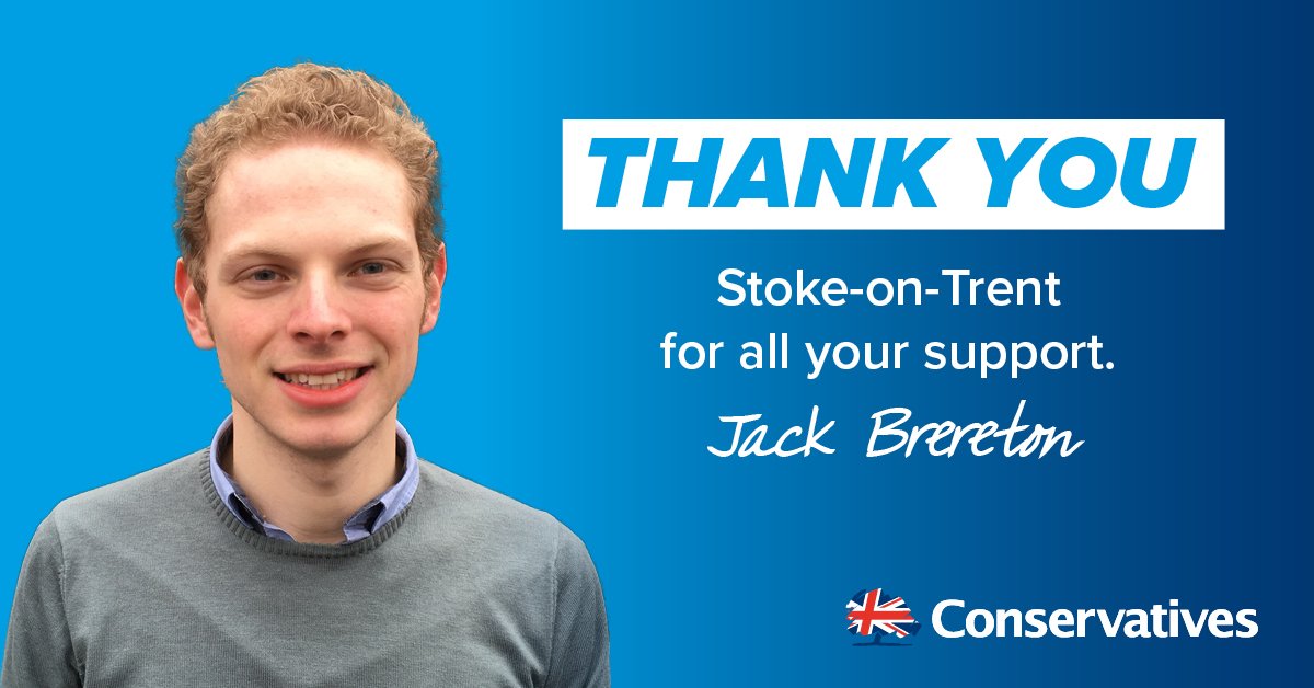 Thank you #StokeOnTrent for all of your support. JB